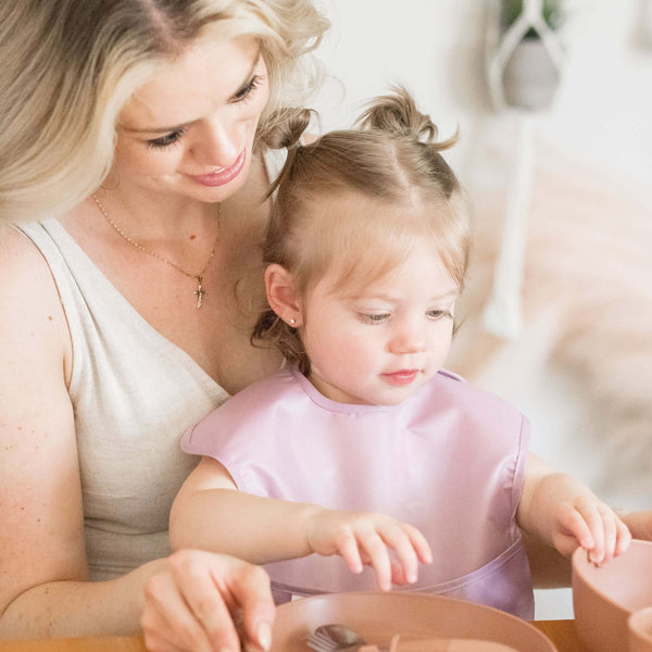 Tiny Twinkle - Mess-proof Easy Bib 5 Pack - Girl Set-Panda Kids and Baby