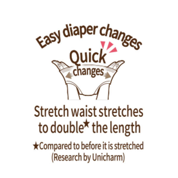 Unicharm Moony - Natural Moony Nappy Pants - Size XL - 32pcs-Panda Kids and Baby