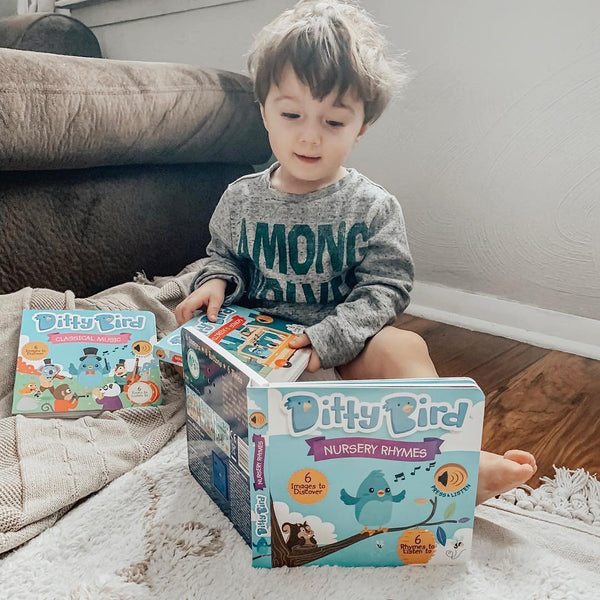 Ditty Bird - Interactive Musical and Sound Books - Available in Various Titles-Panda Kids and Baby