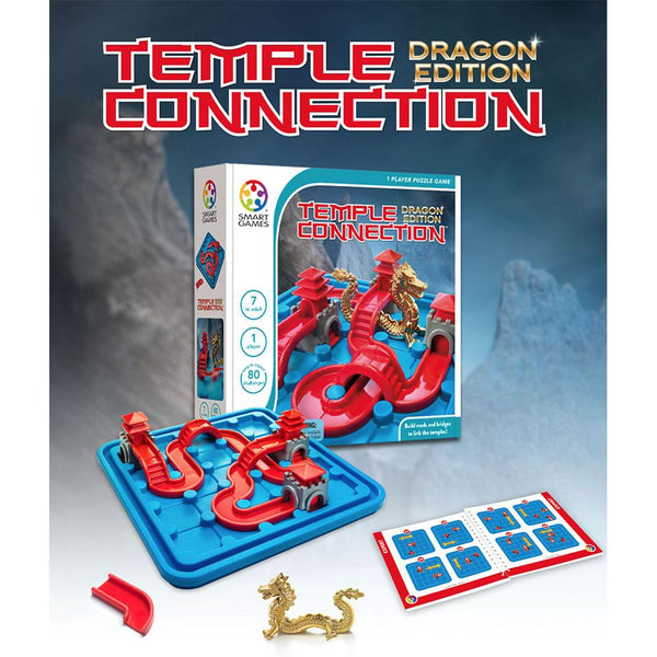Smart Games - Temple Connection - Dragon Edition-Panda Kids and Baby