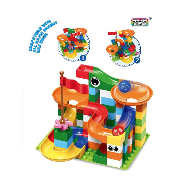 Panda Kids & Baby - Building Blocks - 88pcs-Panda Kids and Baby