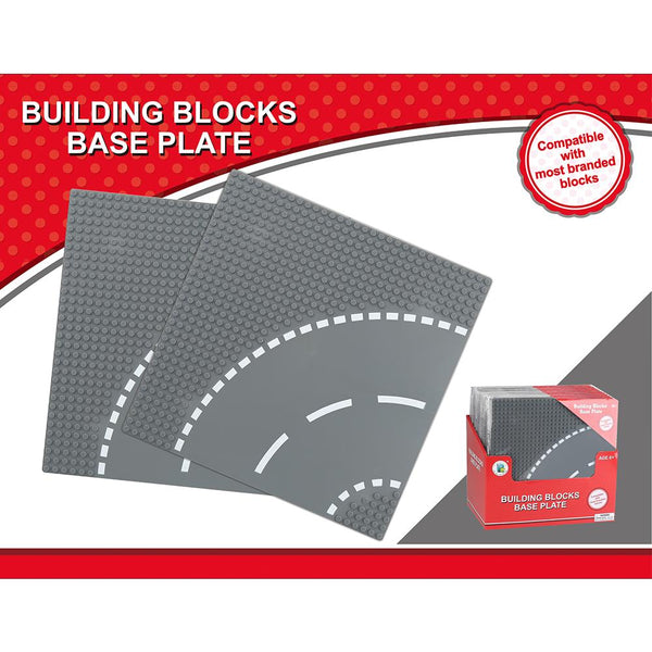 Panda Kids & Baby - Base Plate With Road Print Assorted-Panda Kids and Baby