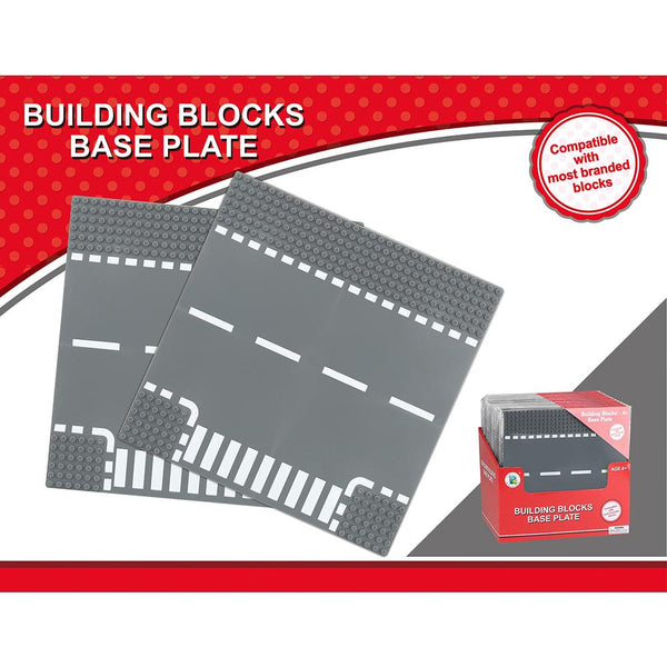 Panda Kids & Baby - Base Plate With Road Print Assorted-Panda Kids and Baby