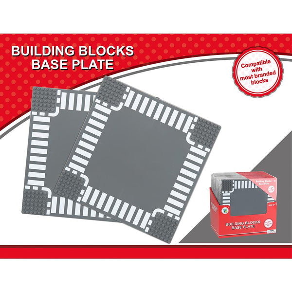 Panda Kids & Baby - Base Plate With Road Print Assorted-Panda Kids and Baby