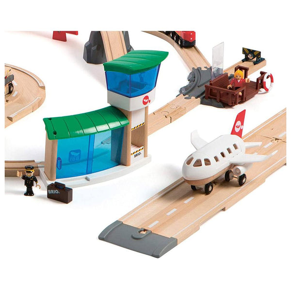 BRIO Set - Railway World Deluxe Set - 106 Pieces-Panda Kids and Baby