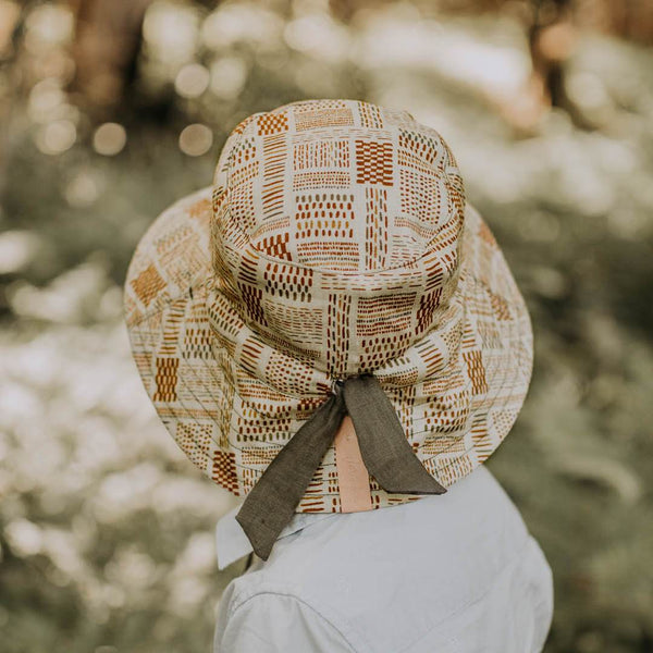 Bedhead Hats - Explorer' Kids Reversible Sun Hat - Otis / Olive-Panda Kids and Baby