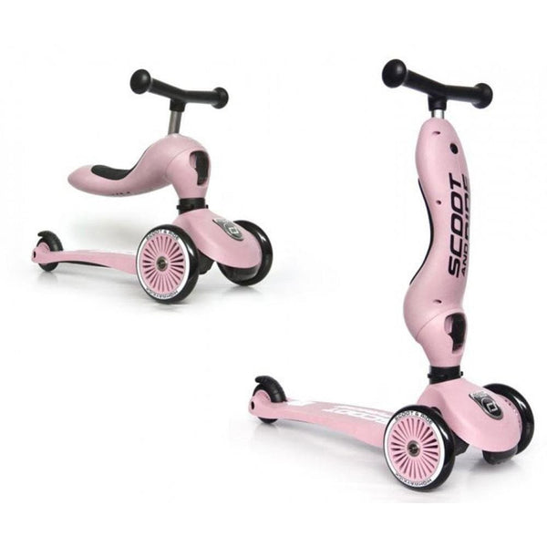 Scoot & Ride - Highwaykick 1 - Rose-Panda Kids and Baby