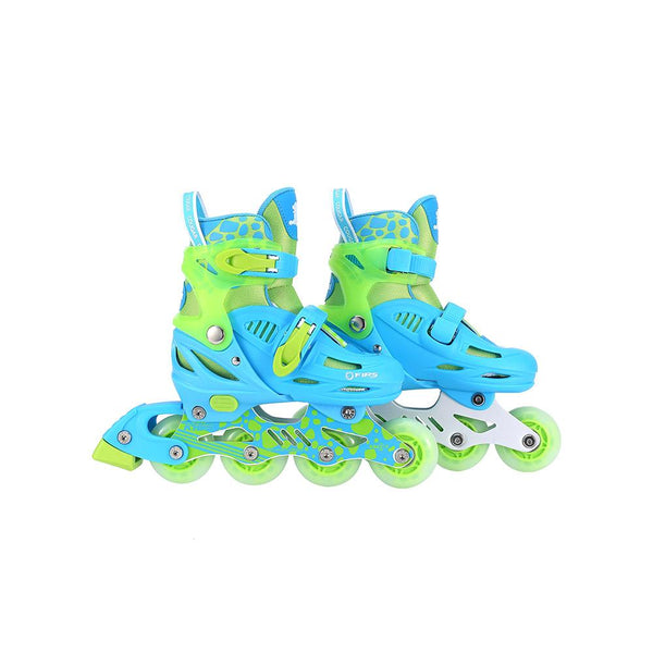 Cougar - Kids Inline Roller Skate Set for Beginner with Helmet and Protection Kit - Blue-Panda Kids and Baby