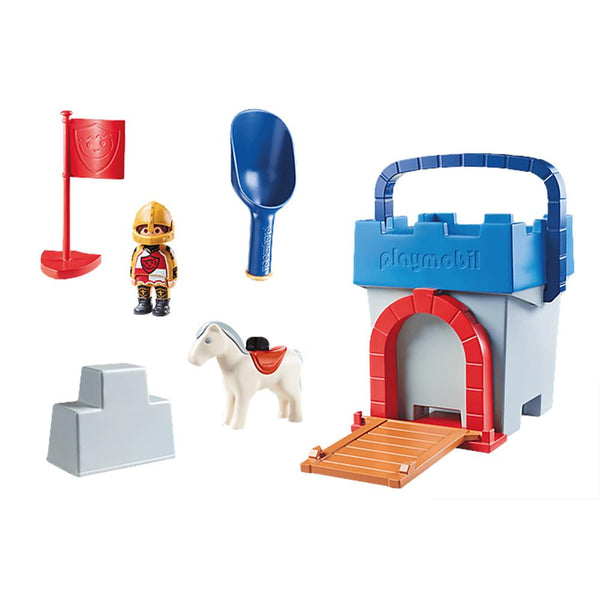 Playmobil - Knight's Castle Sand Bucket-Panda Kids and Baby