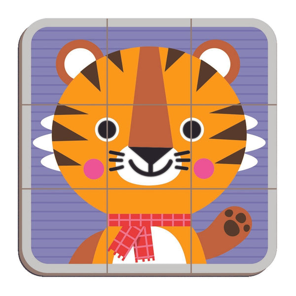 Janod - Mix & Match Magnetibook-Panda Kids and Baby