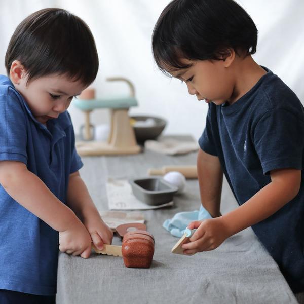 PlanToys - Bread Loaf Set - PT3625-Panda Kids and Baby