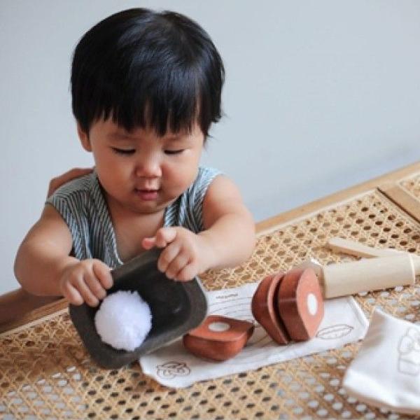 PlanToys - Bread Loaf Set - PT3625-Panda Kids and Baby