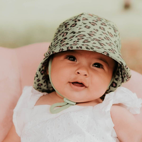Bedhead Hats - Legionnaire Hat - Leopard Print-Panda Kids and Baby