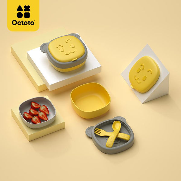 Octoto - Kids Travel Mini Dining Set-Panda Kids and Baby