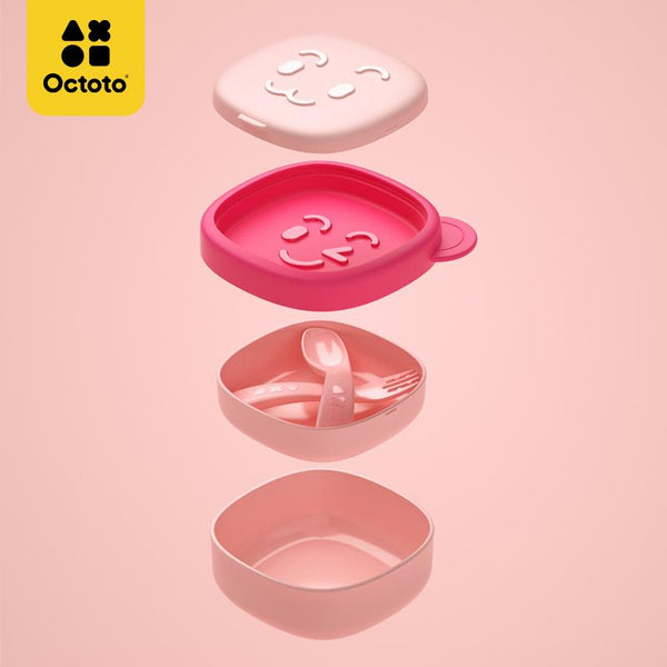 Octoto - Kids Travel Mini Dining Set-Panda Kids and Baby