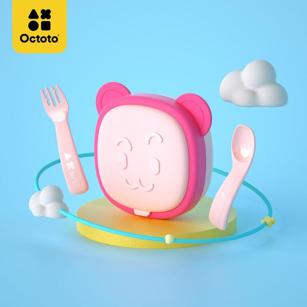 Octoto - Kids Travel Mini Dining Set-Panda Kids and Baby
