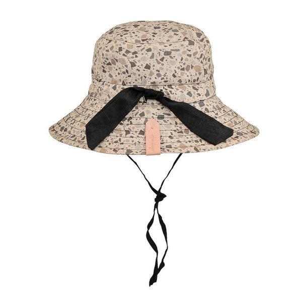 Bedhead Hats - Heritage Explorer Kids Reversible Sun Hat - Terrazzo / Ebony-Panda Kids and Baby