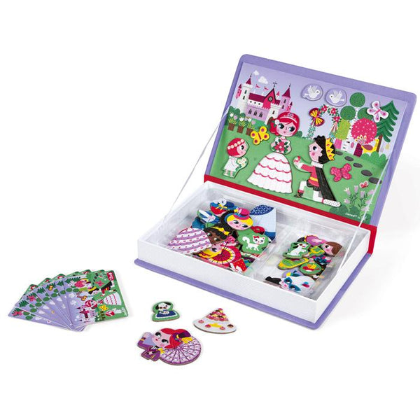 Janod - Princesses Magnetibook-Panda Kids and Baby