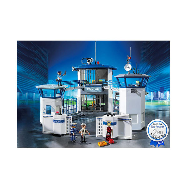 Playmobil - Police Headquarters with Prison - PMB6919-Panda Kids and Baby