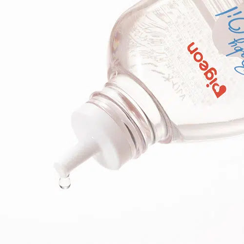 Pigeon - Baby Clear Oil 80ml - Made in Japan-Panda Kids and Baby
