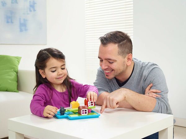 Smart Games - Three Little Piggies Deluxe-Panda Kids and Baby