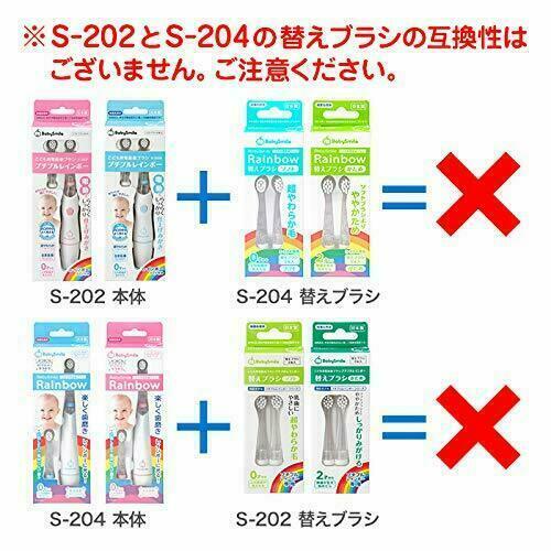 BabySmile - Electric Rainbow Toothbrush - Made in Japan-Panda Kids and Baby