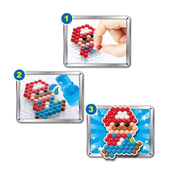 Aquabeads - Super Mario Character Set-Panda Kids and Baby