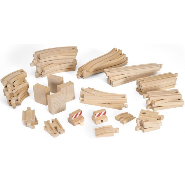 BRIO Tracks - 50 Piece Track Pack-Panda Kids and Baby