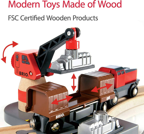 BRIO Set - Deluxe Railway Set - 87 Pieces-Panda Kids and Baby