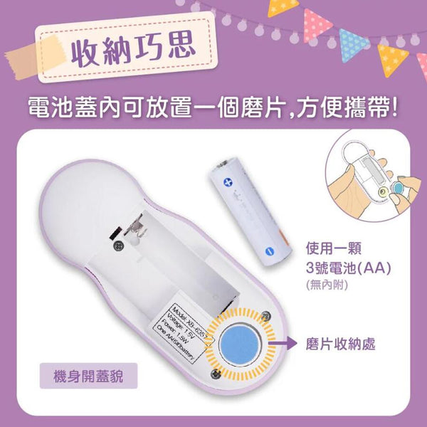 BabySmile - Electric Nail Trimmer for Baby & Kids S-901-Panda Kids and Baby