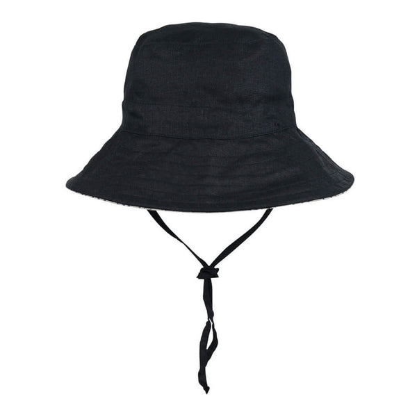 Bedhead - 'Explorer' Kids Reversible Classic Bucket Hat - Blake & Ebony-Panda Kids and Baby