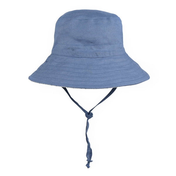 Bedhead-'Explorer' Kids Reversible Classic Bucket Hat - Sammy / Steele-Panda Kids and Baby