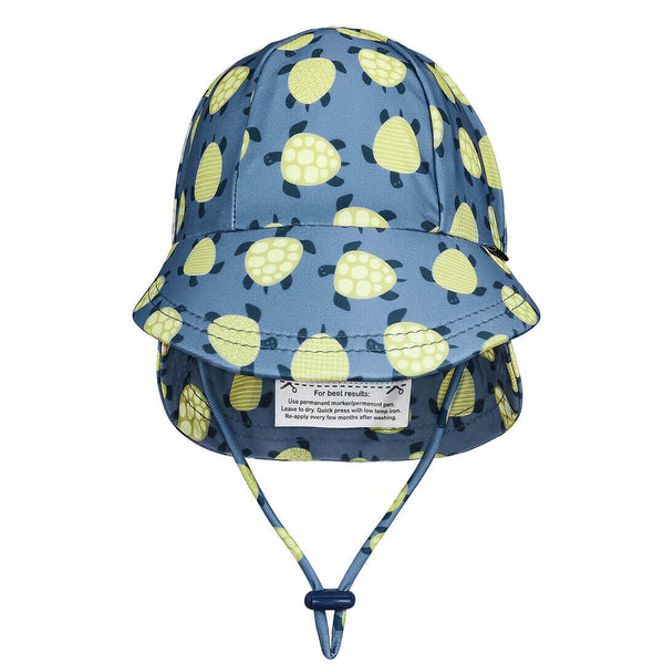Bedhead Hats - Kids Swim Legionnaire Hat - Turtle-Panda Kids and Baby