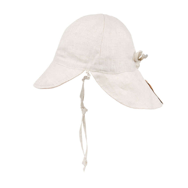Bedhead Hats - 'Lounger' Baby Reversible Flap Sun Hat - Farah & Flax-Panda Kids and Baby