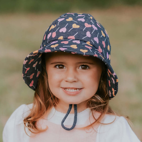 Bedhead Hats - Toddler Bucket Sun Hat - Lollipop-Panda Kids and Baby