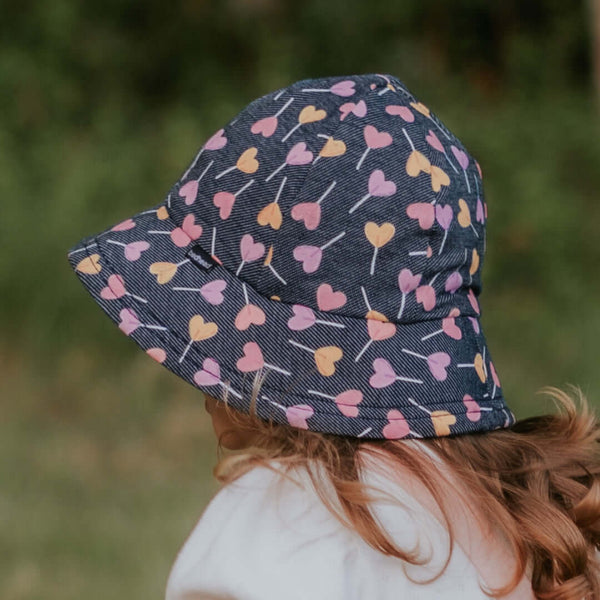 Bedhead Hats - Toddler Bucket Sun Hat - Lollipop-Panda Kids and Baby