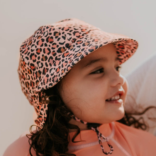 Bedhead - Kids Swim Legionnaire Hat - Leopard-Panda Kids and Baby