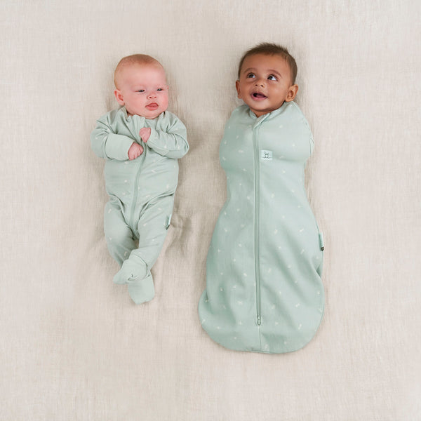 ergoPouch - Cocoon Swaddle Bag 1.0 Tog - Sage-Panda Kids and Baby