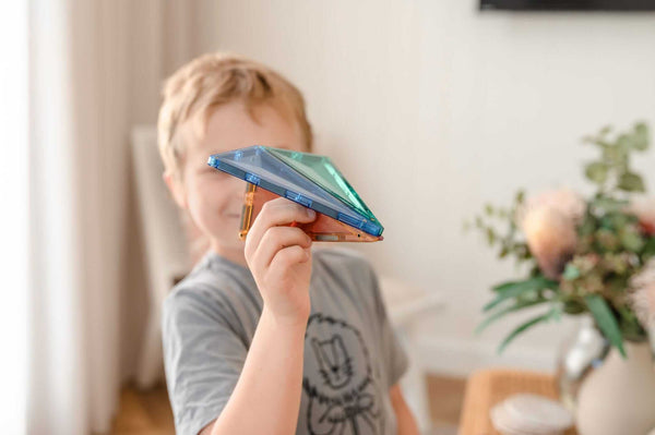 Connetix Tiles - Pastel Starter Pack 64 pc-Panda Kids and Baby