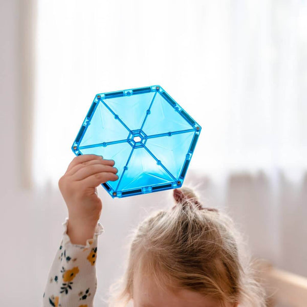 Connetix Tiles - Rainbow Geometry Pack 30 pc-Panda Kids and Baby