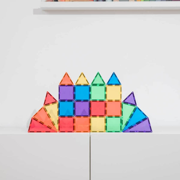 Connetix Tiles - Rainbow Mini Pack 24 pc-Panda Kids and Baby