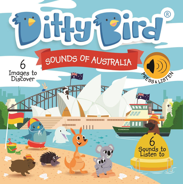 Ditty Bird - Interactive Musical and Sound Books - Available in Various Titles-Panda Kids and Baby