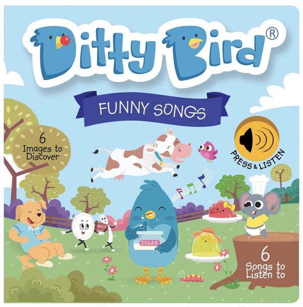 Ditty Bird - Interactive Musical and Sound Books - Available in Various Titles-Panda Kids and Baby