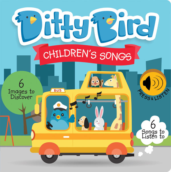 Ditty Bird - Interactive Musical and Sound Books - Available in Various Titles-Panda Kids and Baby