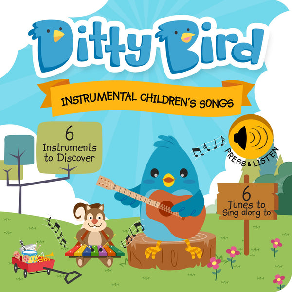 Ditty Bird - Interactive Musical and Sound Books - Available in Various Titles-Panda Kids and Baby