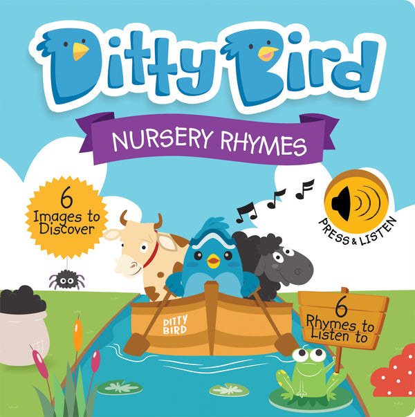 Ditty Bird - Interactive Musical and Sound Books - Available in Various Titles-Panda Kids and Baby