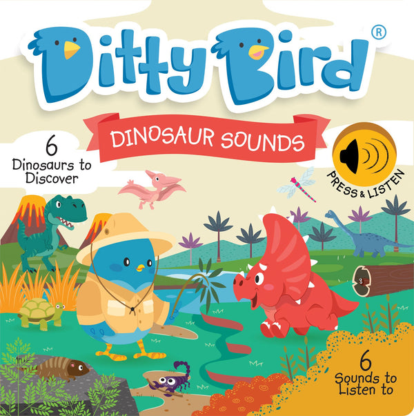 Ditty Bird - Interactive Musical and Sound Books - Available in Various Titles-Panda Kids and Baby