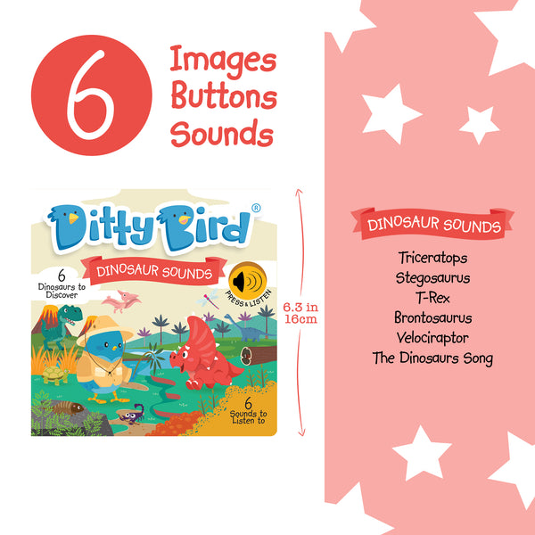 Ditty Bird - Interactive Musical and Sound Books - Available in Various Titles-Panda Kids and Baby