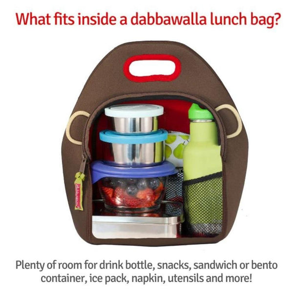 Dabbawalla - Flower Petal Lunch Bag-Panda Kids and Baby
