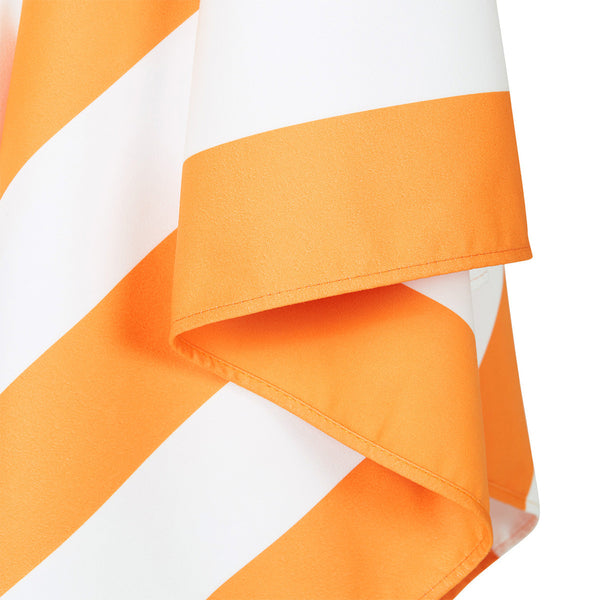 Dock & Bay: Quick Dry Beach Towel Cabana Collection - Ipanema Orange-Panda Kids and Baby